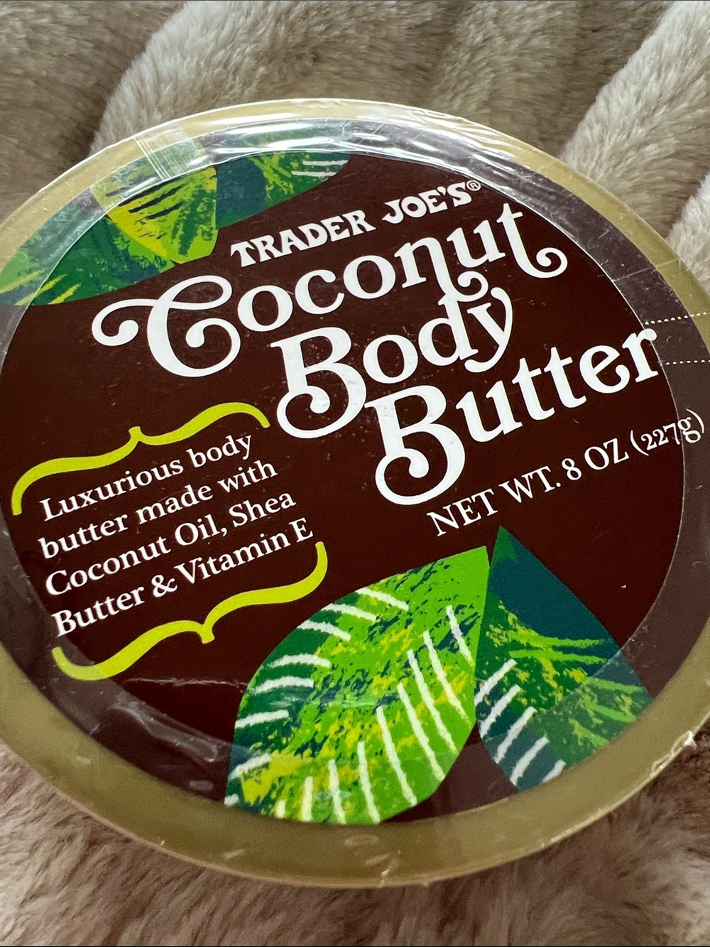 2 for $20 ✨ NIB/NWT/SEALED • Trader Joe's Coconut Body Butter • 8oz (full size) - Picture 7 of 9